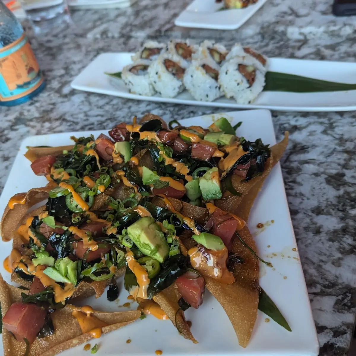 Poke Nachos