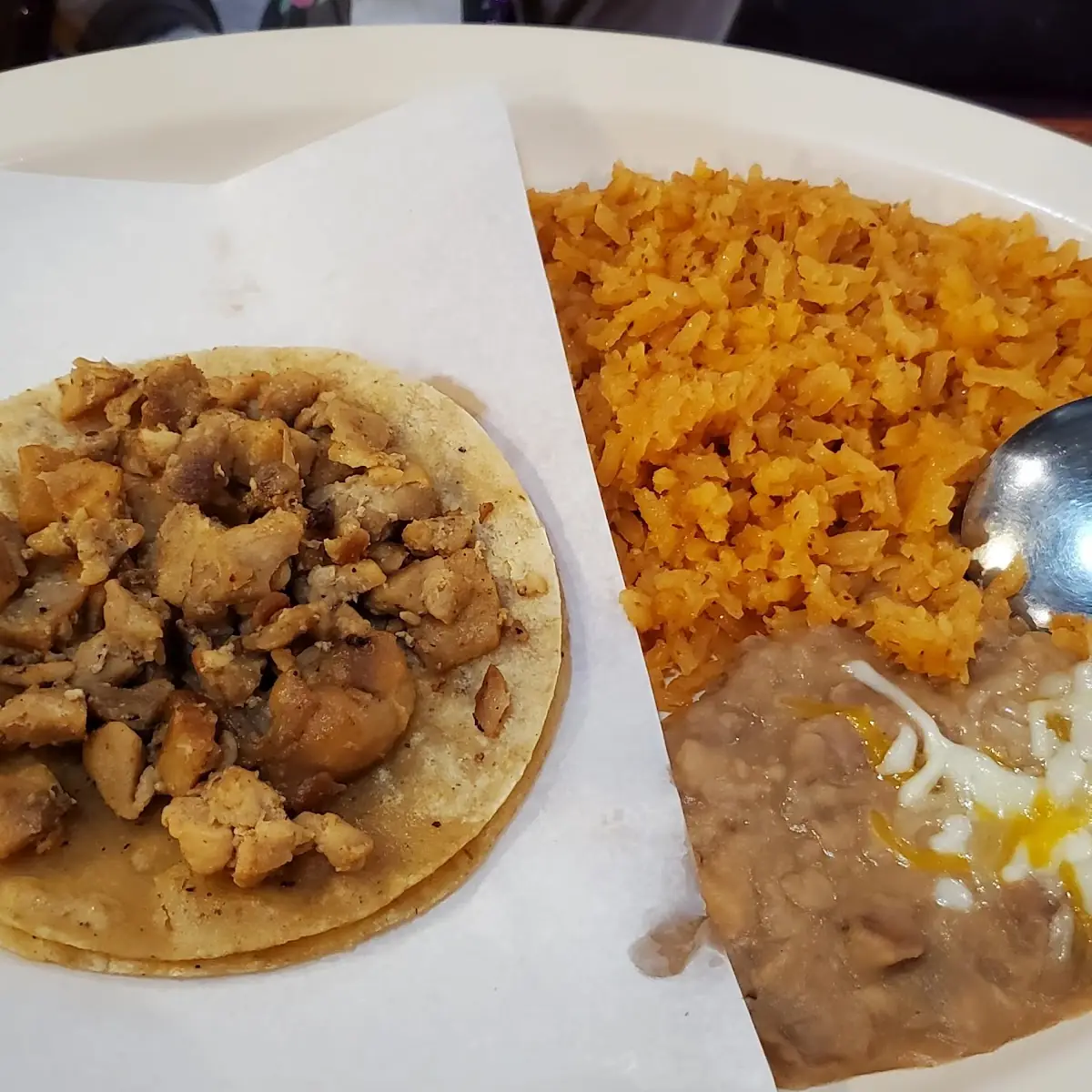 Chicken Taco Kids Meal