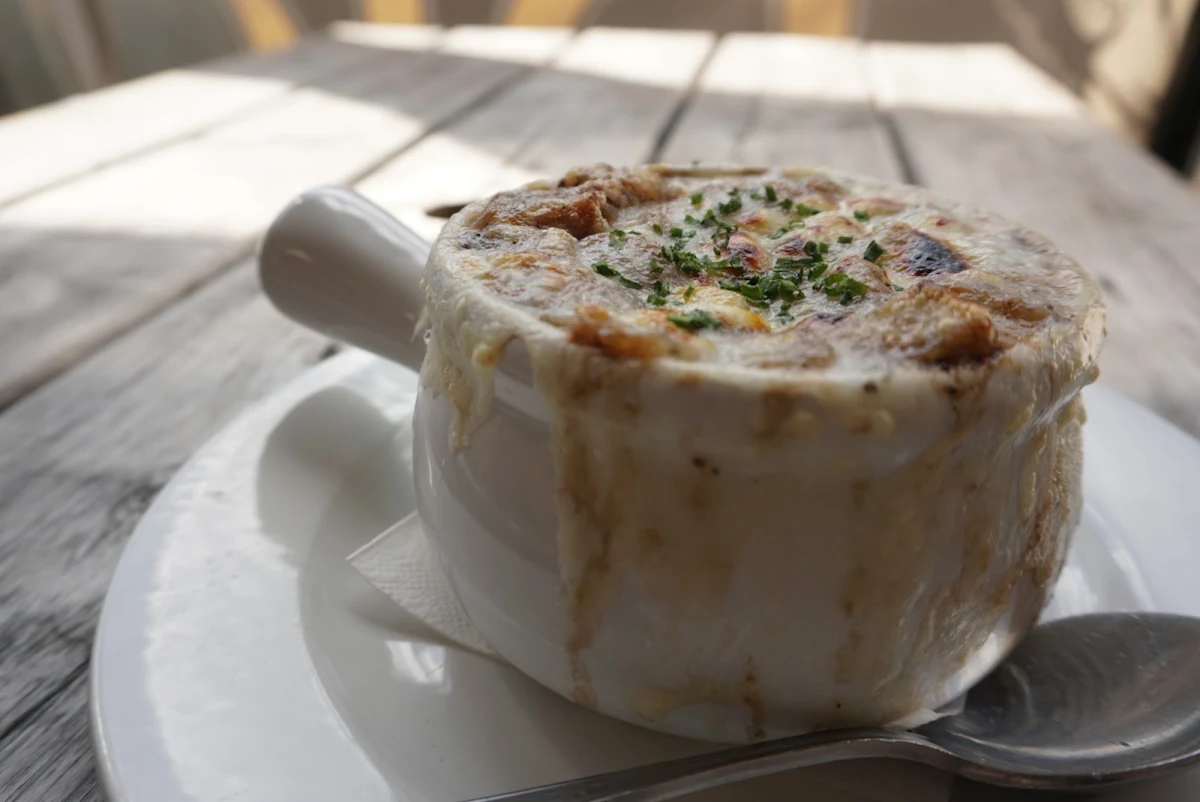 French Onion Soup, The King George Pub