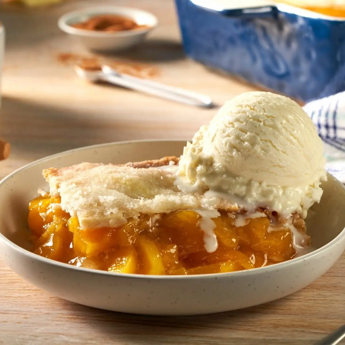 Peach Cobbler