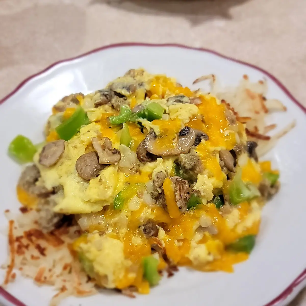 Meat Lover's Omelette