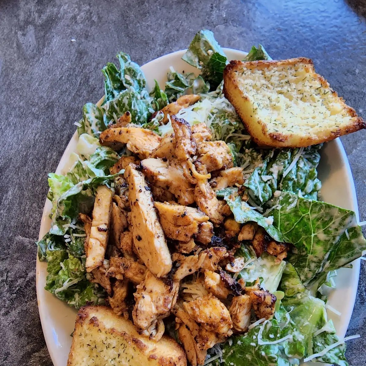 Classic Spicy Chicken Caesar Salad