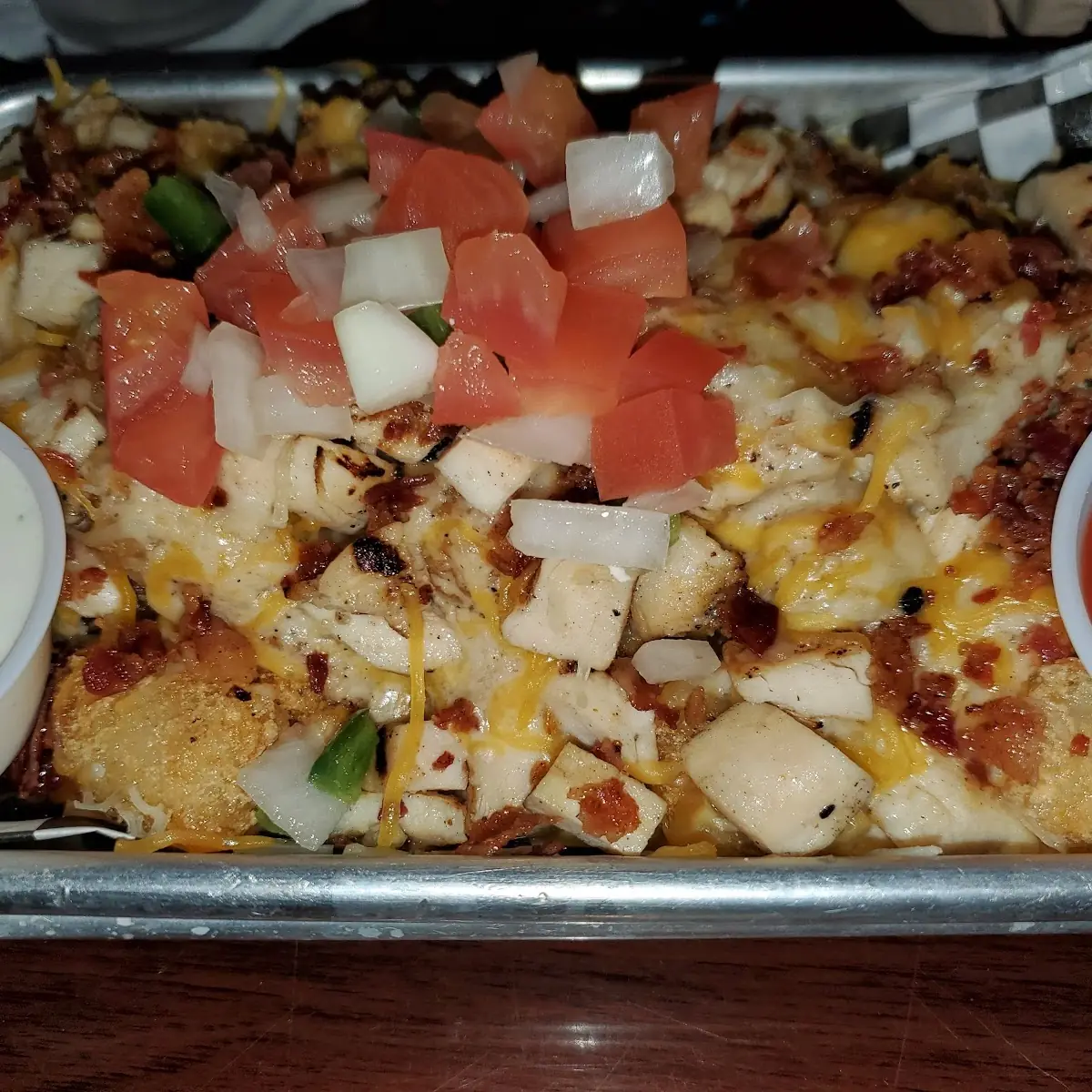 Loaded Tots w Chicken