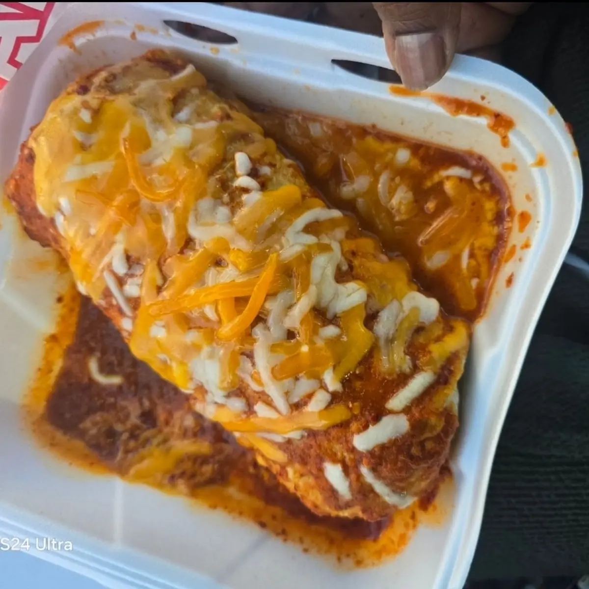 Wet Chicken Burrito