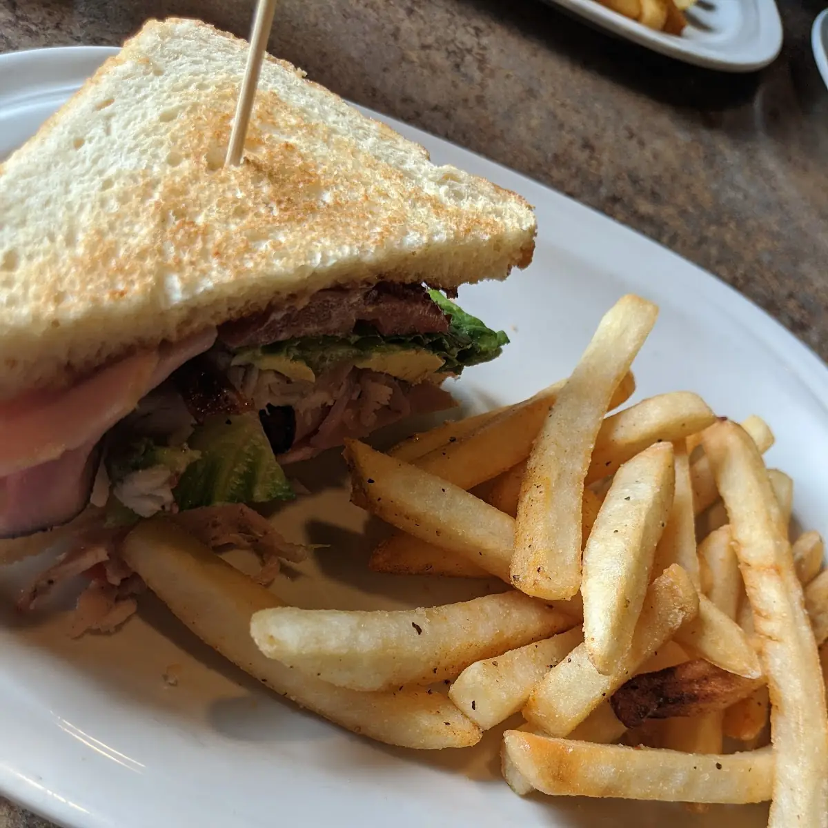 Camp Robber Club Sandwich
