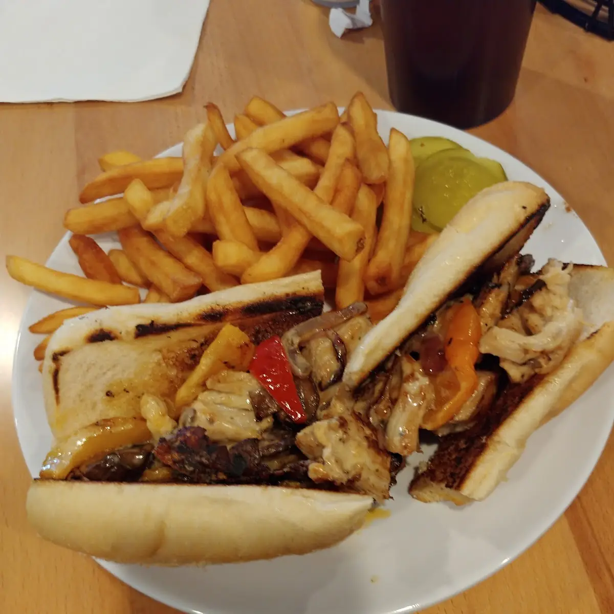 Chicken Philly Cheese Steak