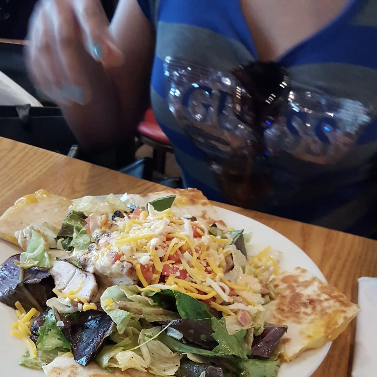 Quesadilla Explosion Salad
