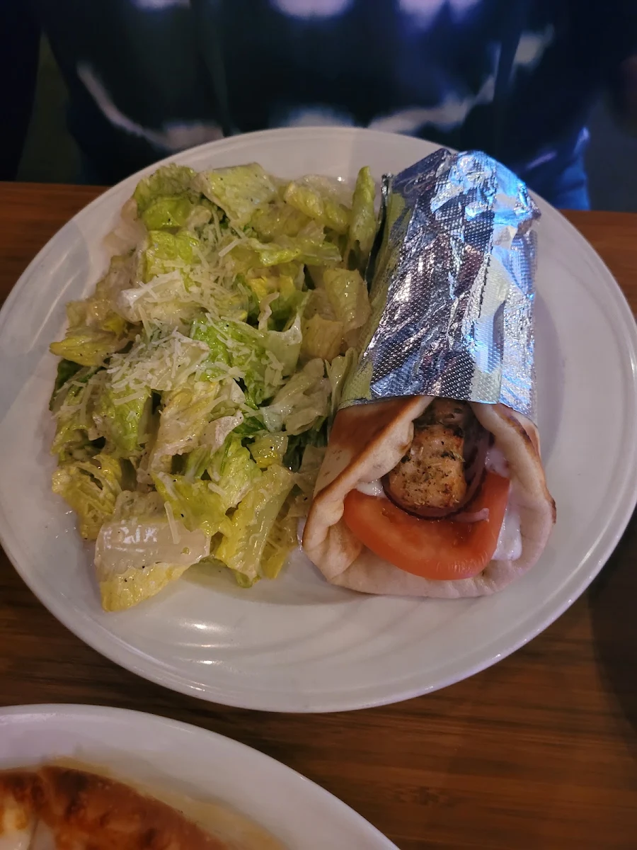 Chicken Souvlaki Wrap