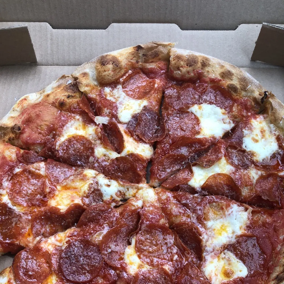 Crispy Pepperoni Pizza