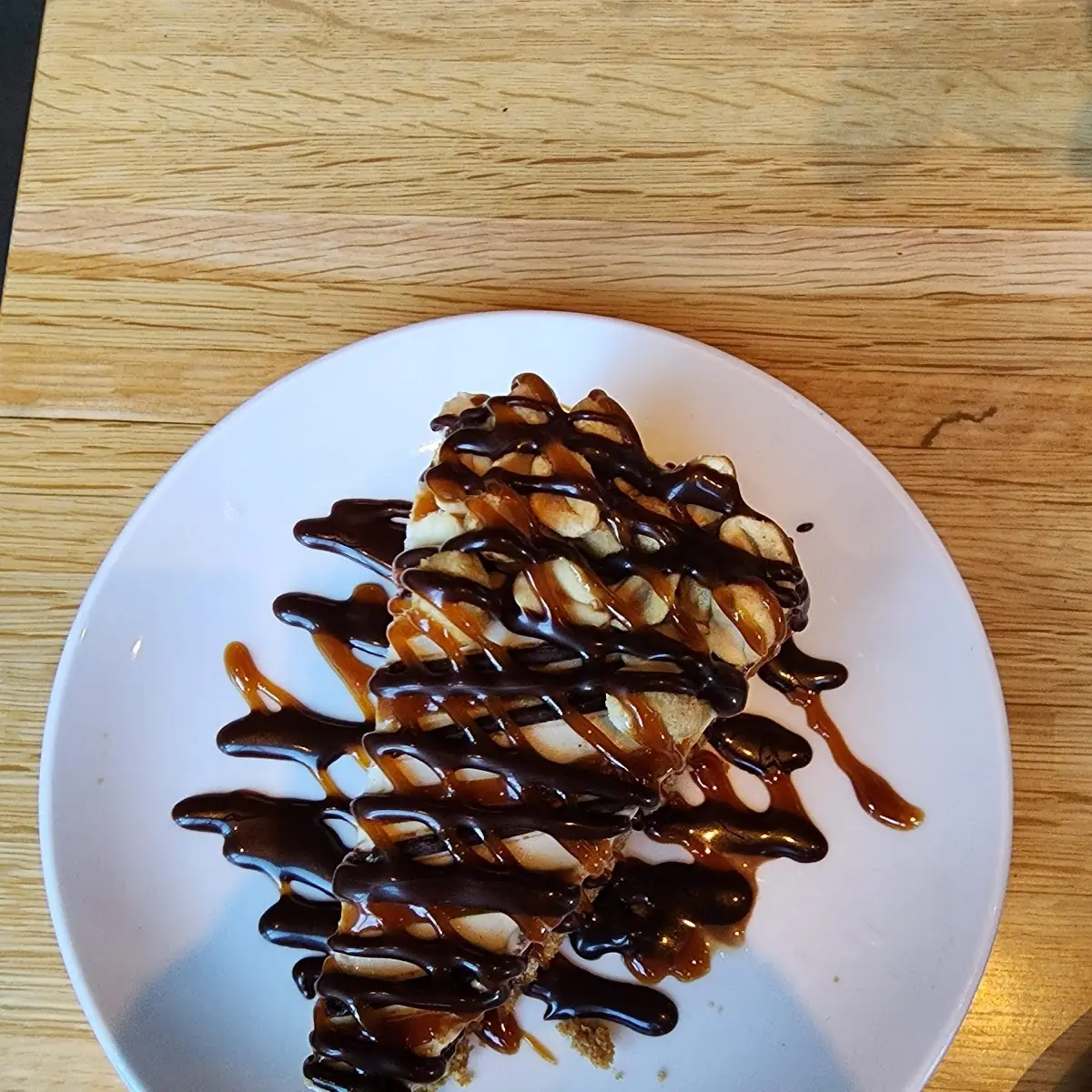 Salted Caramel Ice Cream Pie