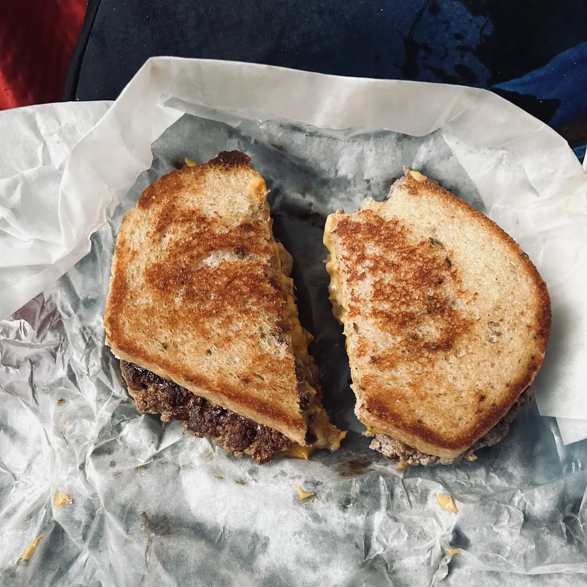 Patty Melt Burger Patty