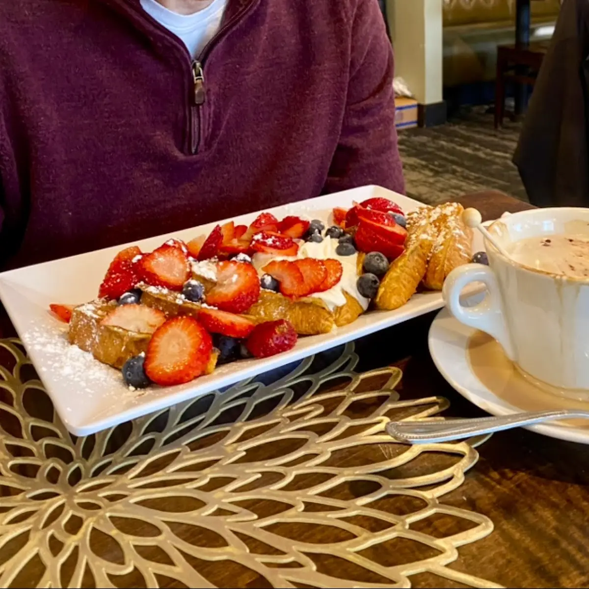 French Toast with Fresh Berries