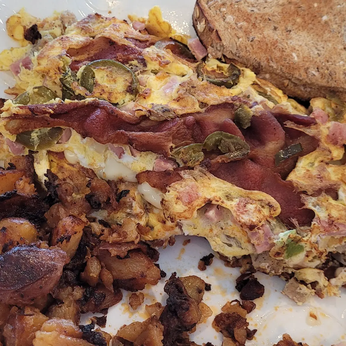 Meat Lovers Omelette