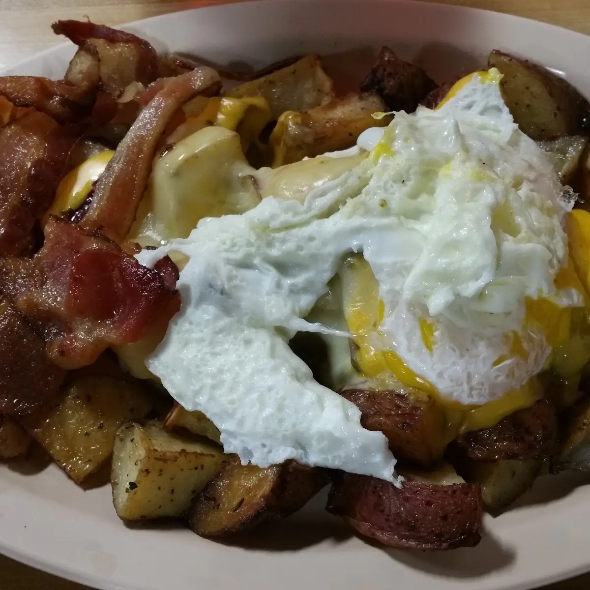 Home Fries with Cheese 1 Slice