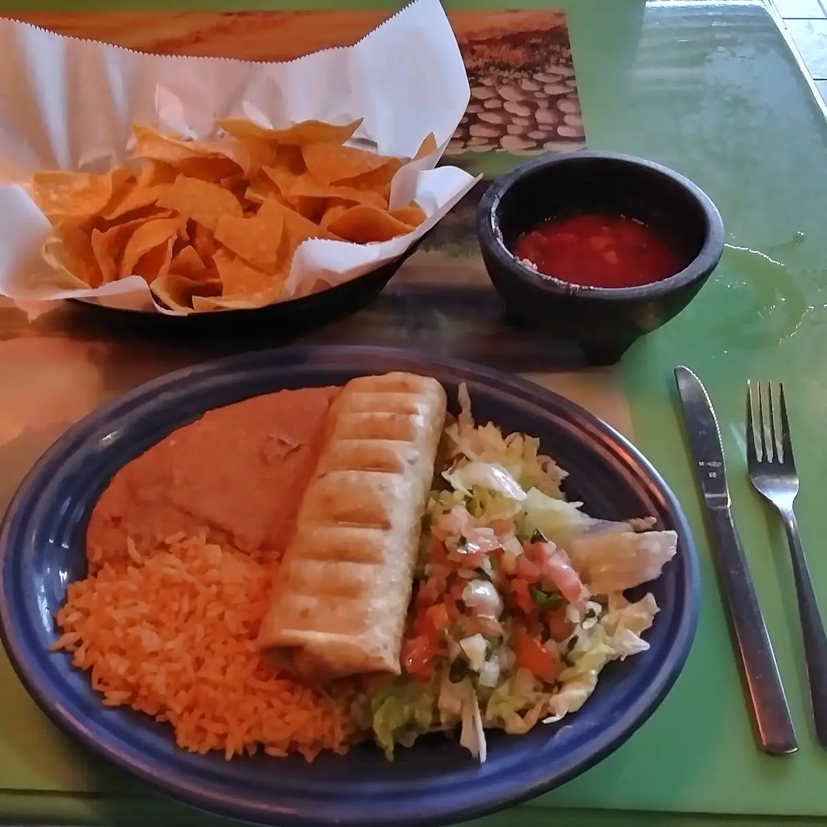 Ground Beef Burrito Fiesta