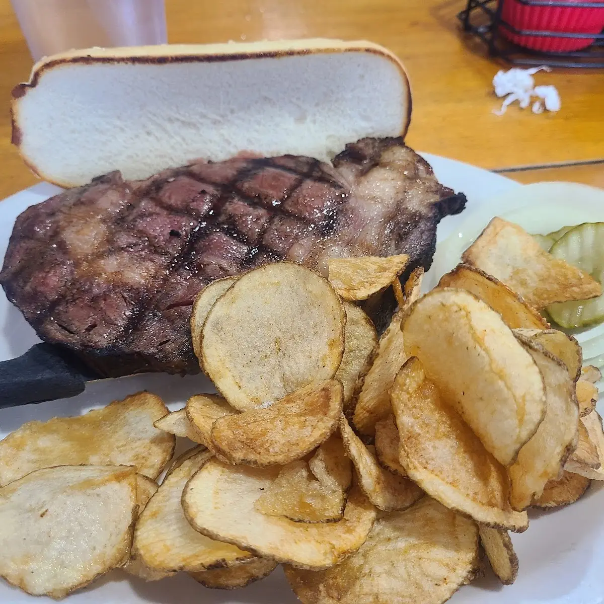 Delmonico Steak Sandwich