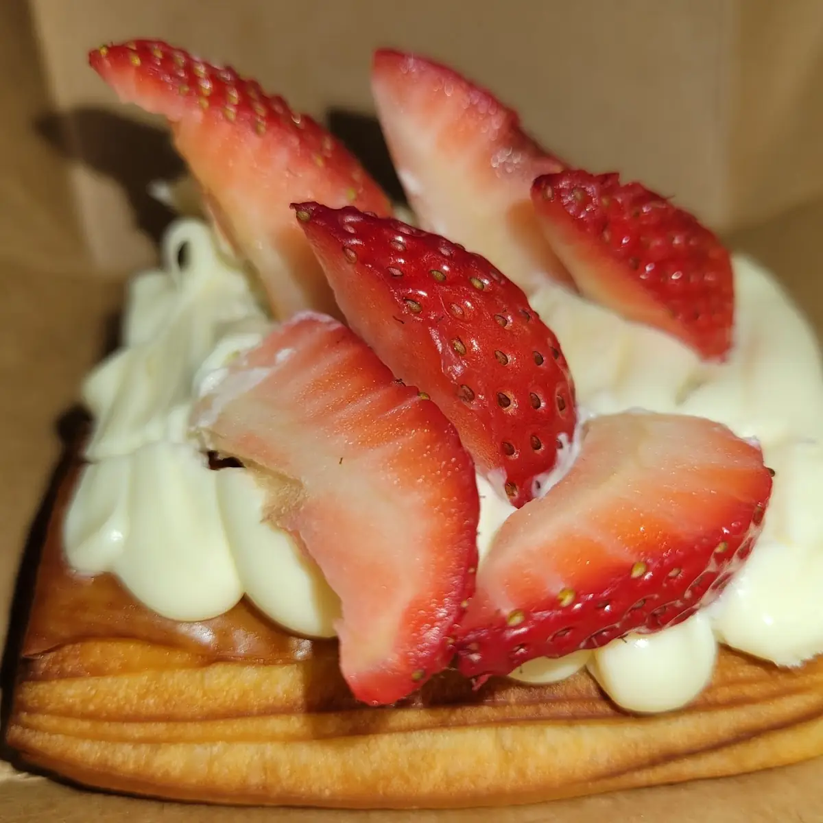 Strawberry Shortcake Croissant