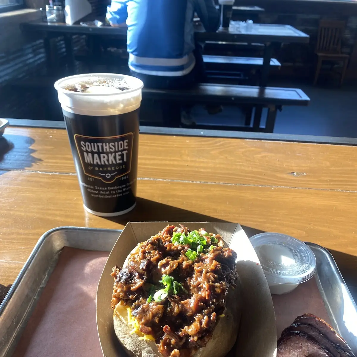 Chopped Brisket Baked Potato