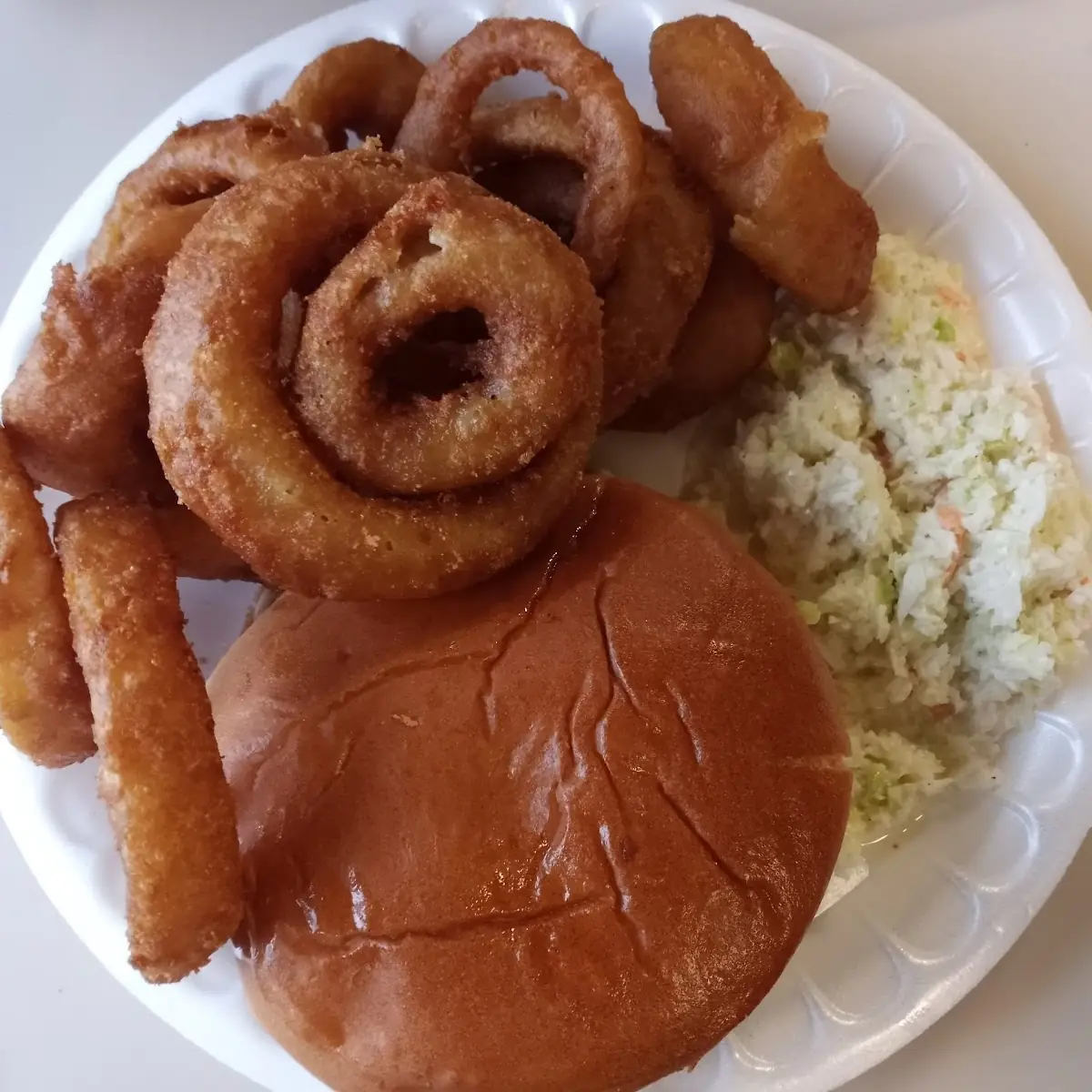 Cheese Burger Plate