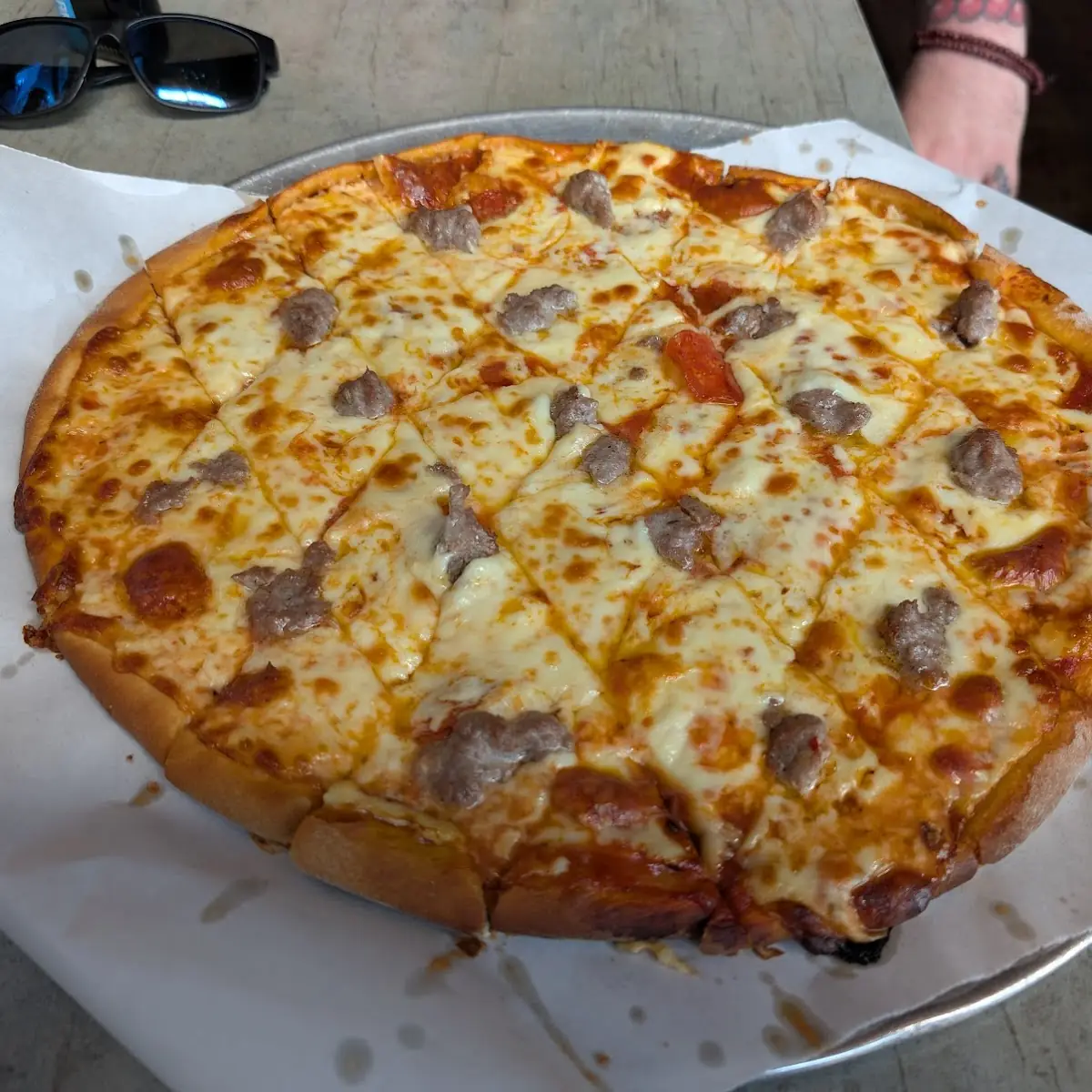 Sausage Pizza