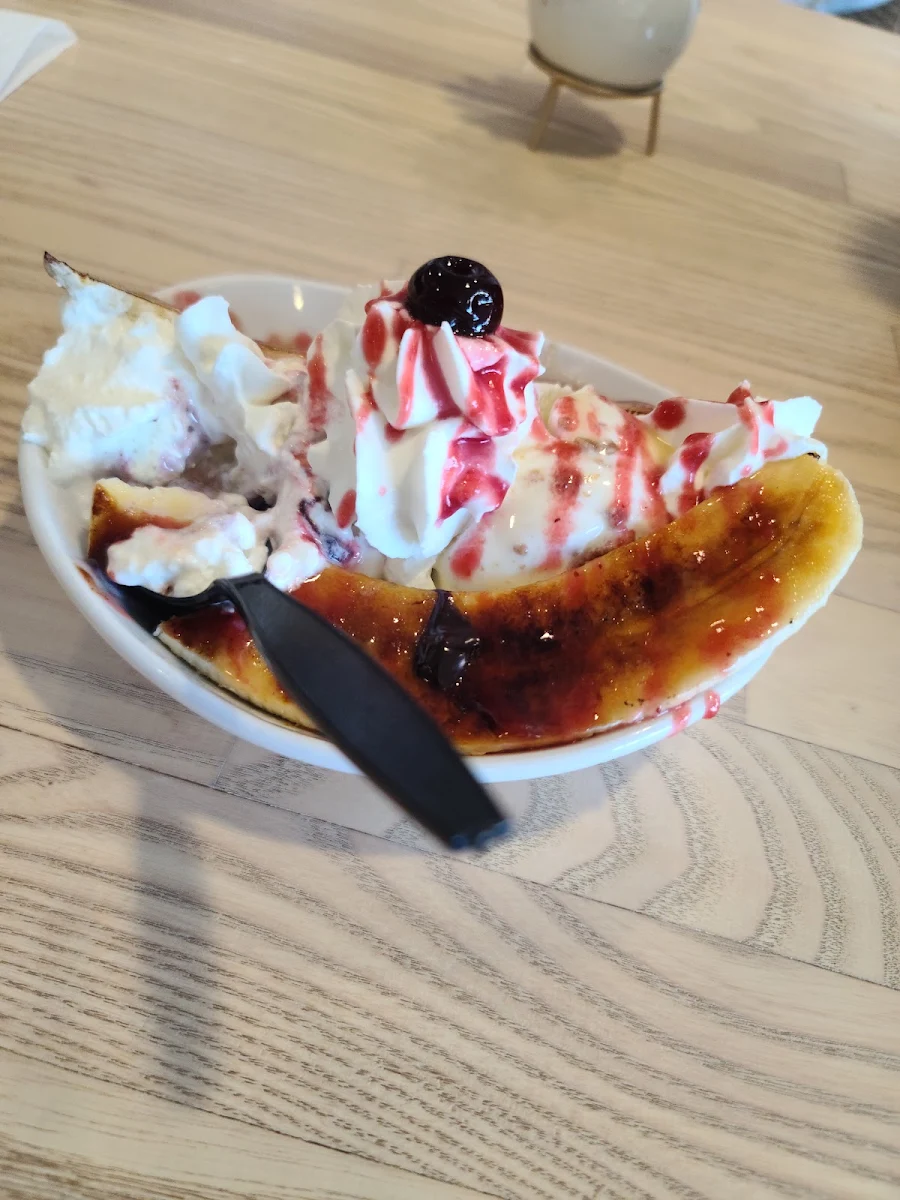 Caramelized Banana Split