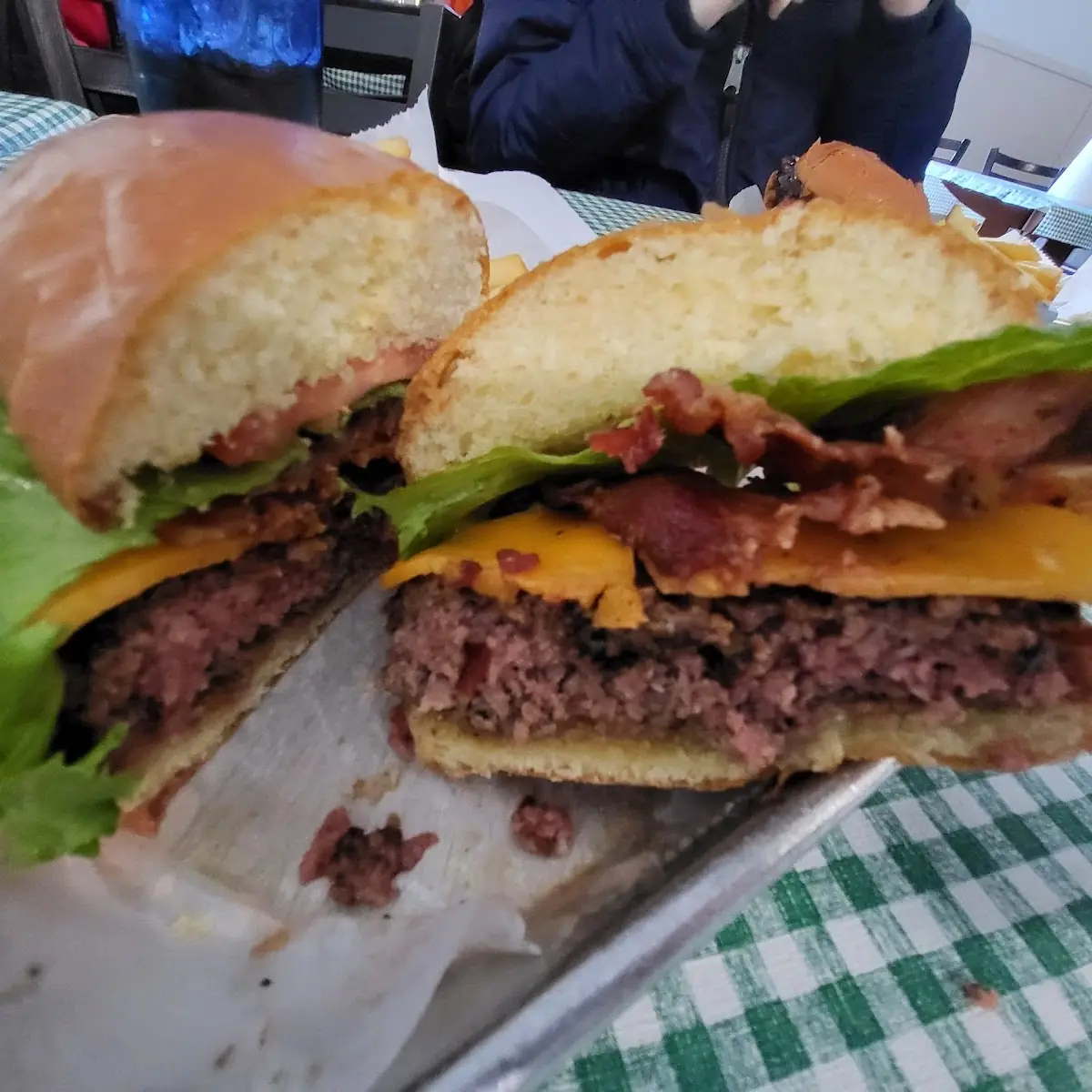 Bacon Cheddar Burger
