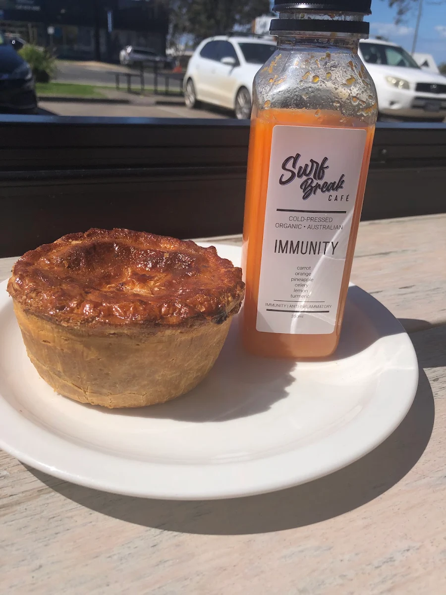 Butter Chicken Pie, Surf Break Cafe Torquay