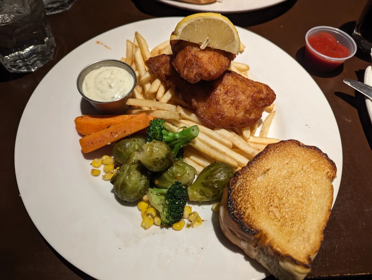 Fish and Chips, Gino's Restaurant