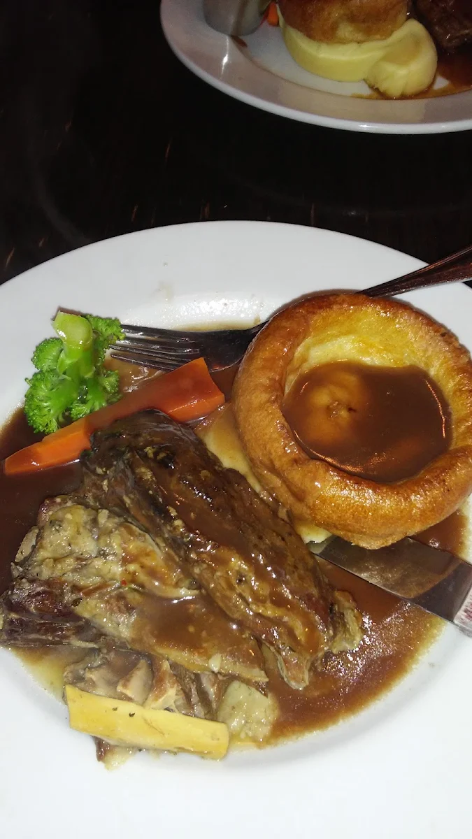 Roasted Lamb Dinner, Gino's Restaurant