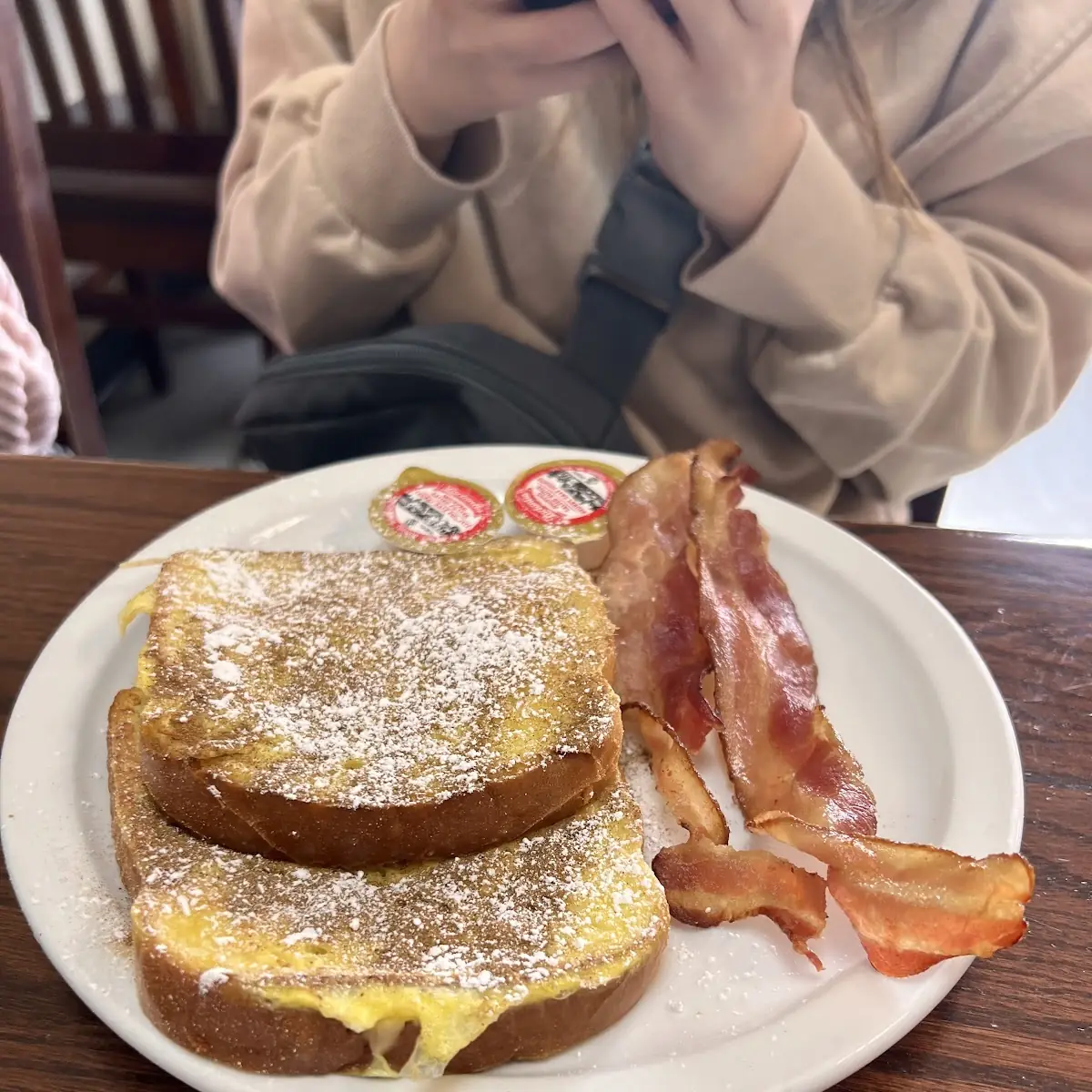 Cinnamon French Toast, Scoops Restaurant Breakfast and Lunch