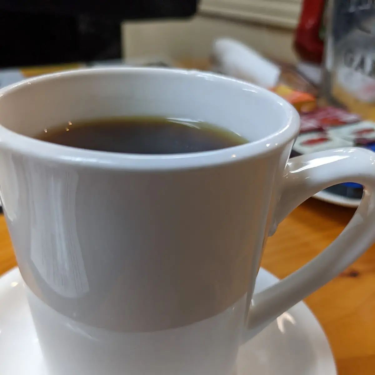 Hot Coffee, Scoops Restaurant Breakfast and Lunch