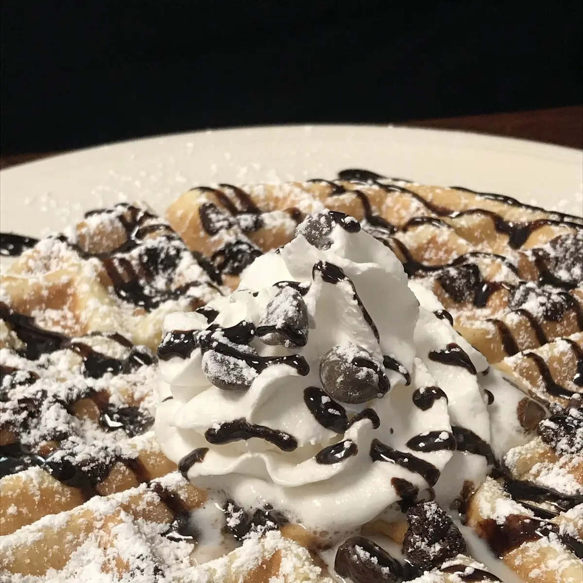 Waffles, Scoops Restaurant Breakfast and Lunch