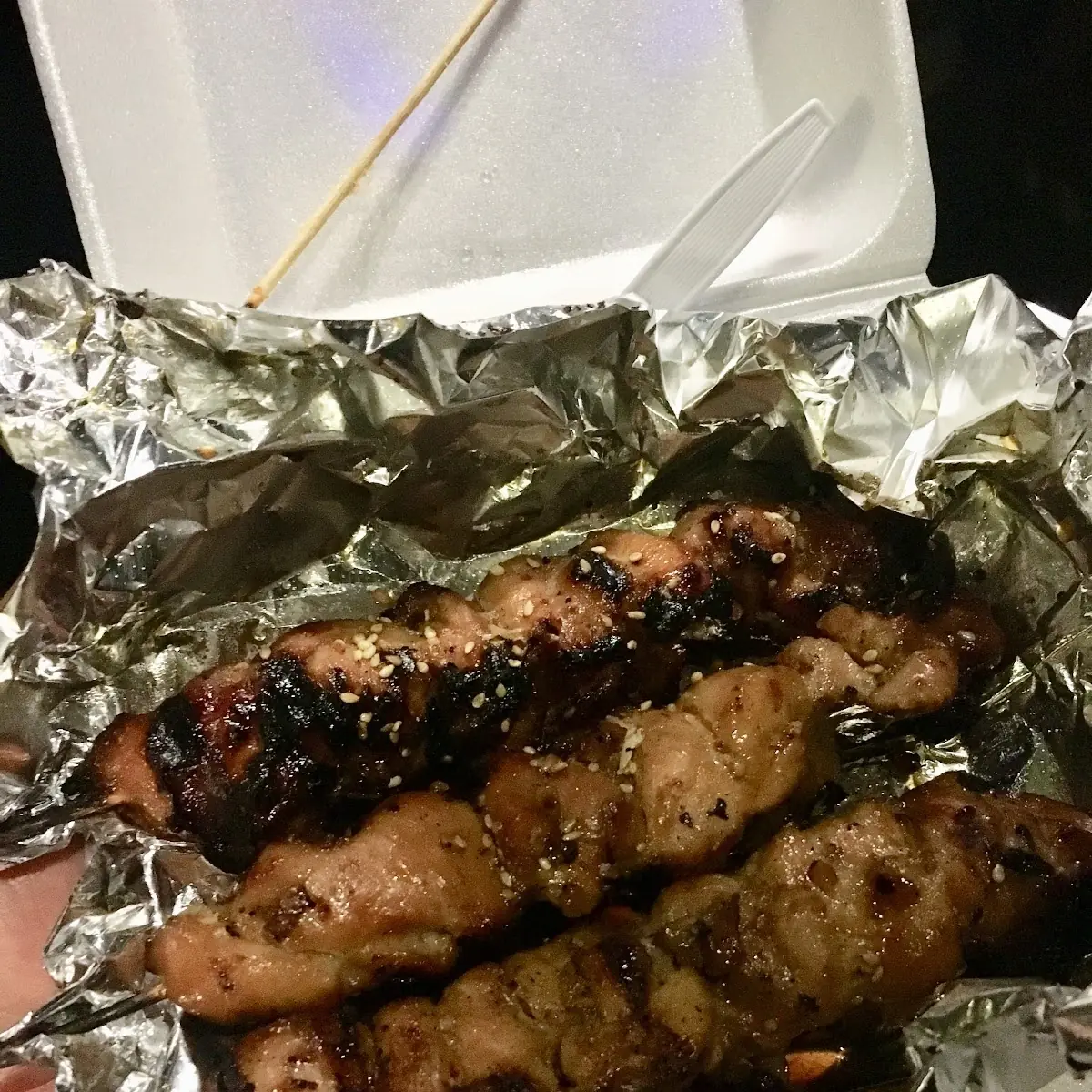 BBQ Chicken Sticks
