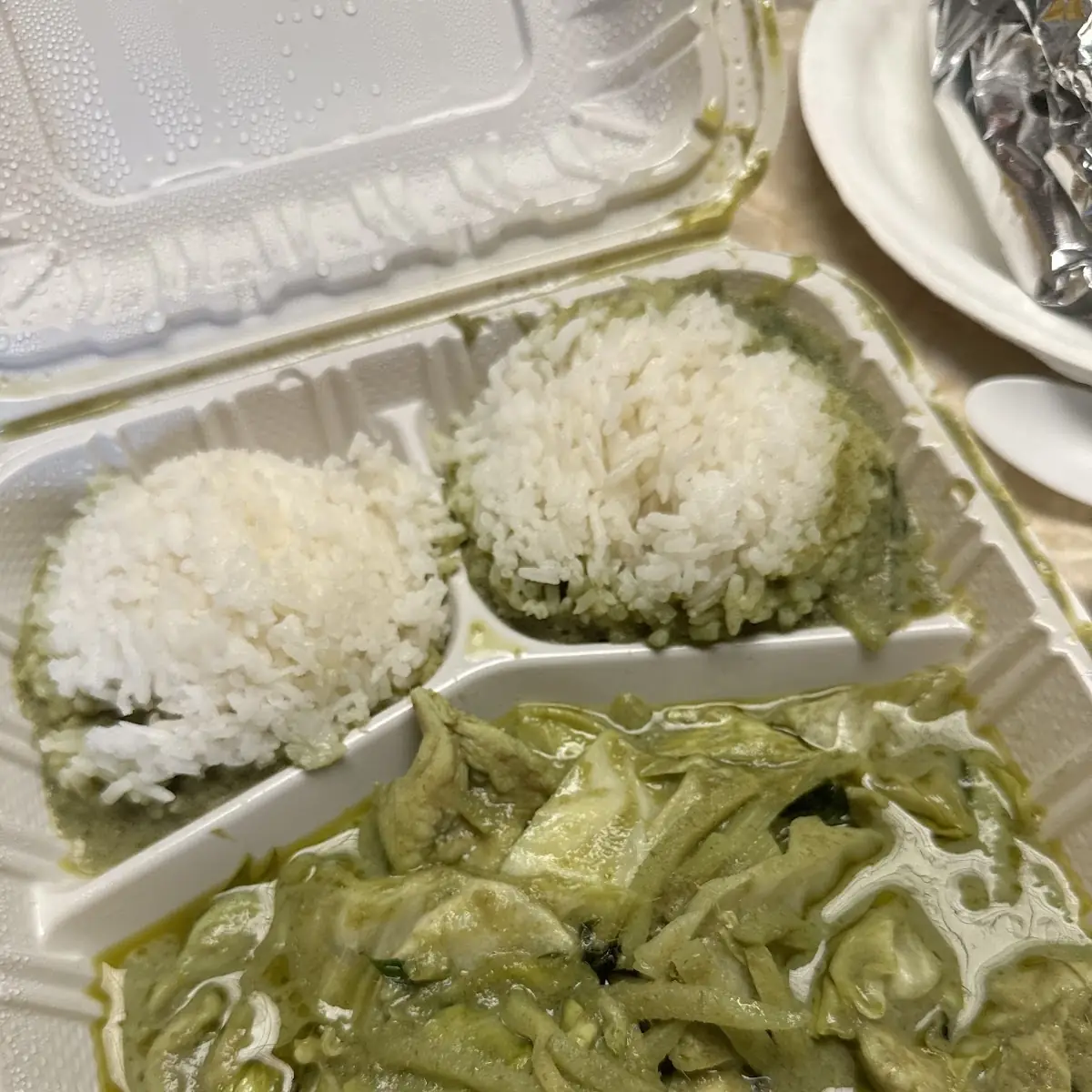 Green Curry w Chicken