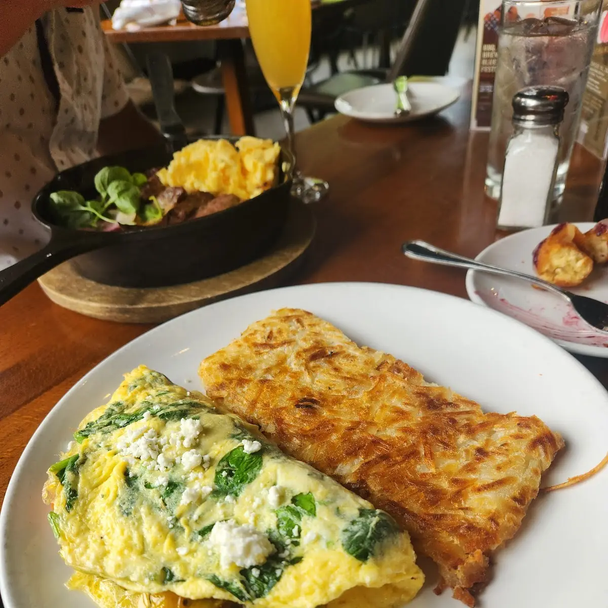 Wild Mushroom & Brie Omelette