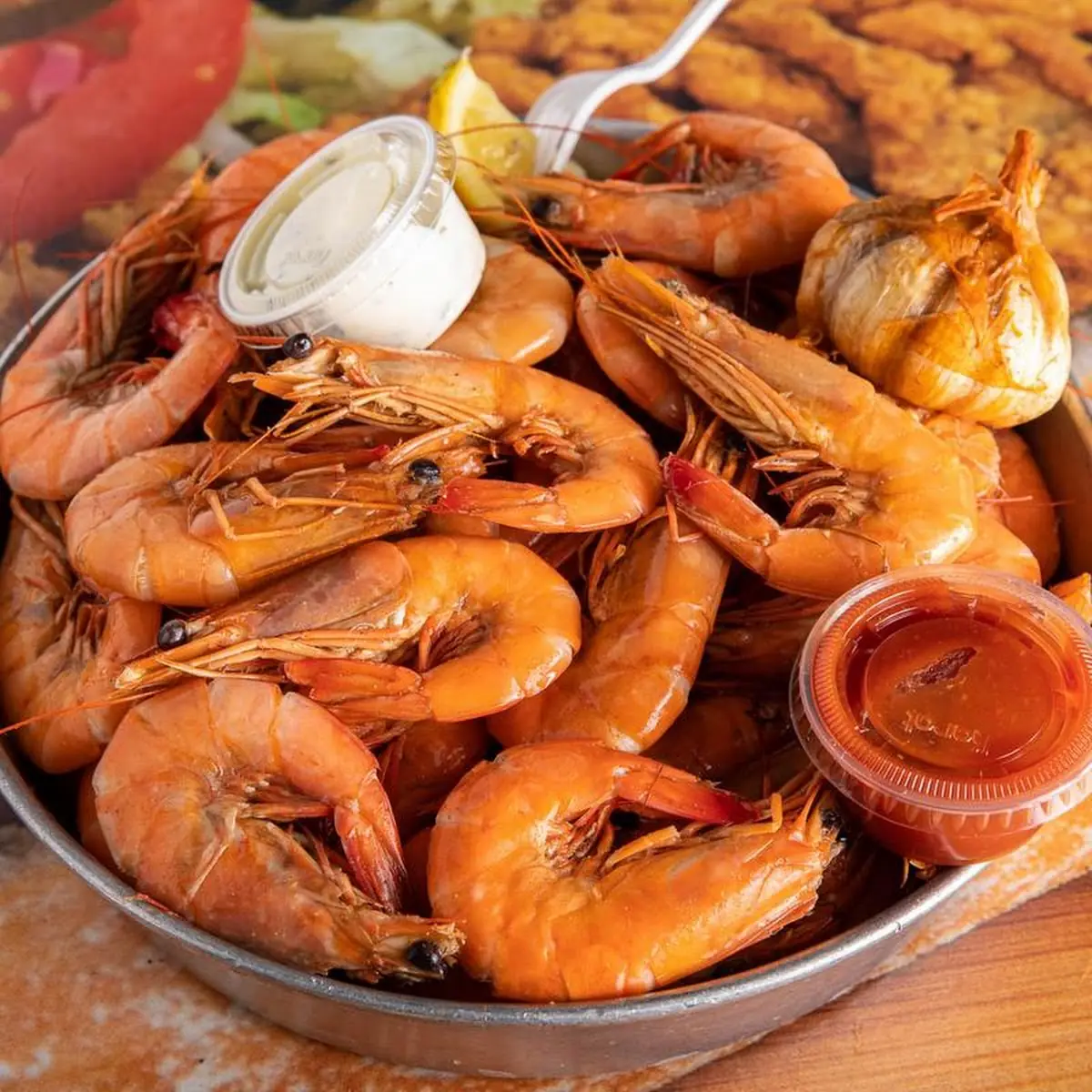 Jumbo Boiled Shrimp Tray