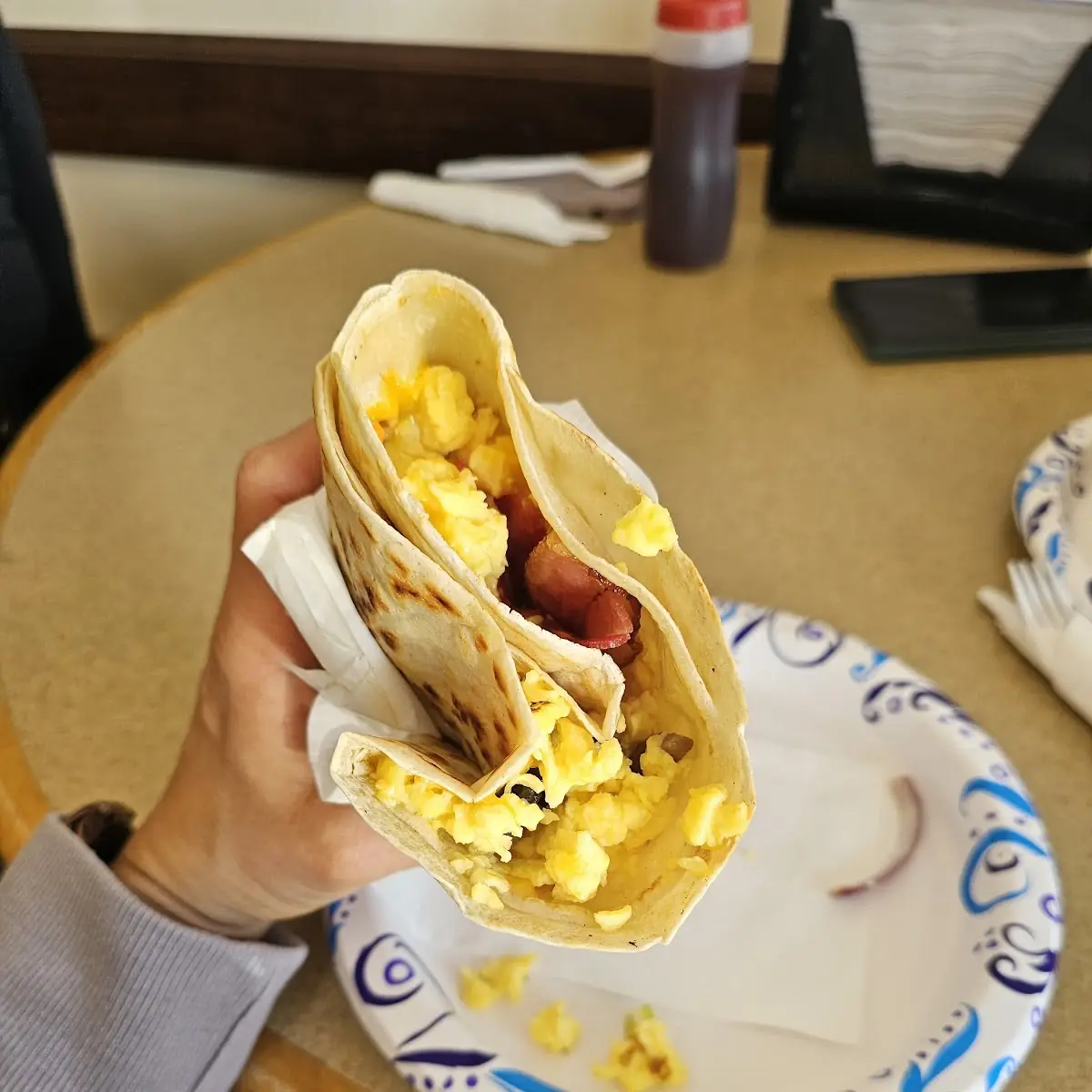 Egg & Cheese Crepe