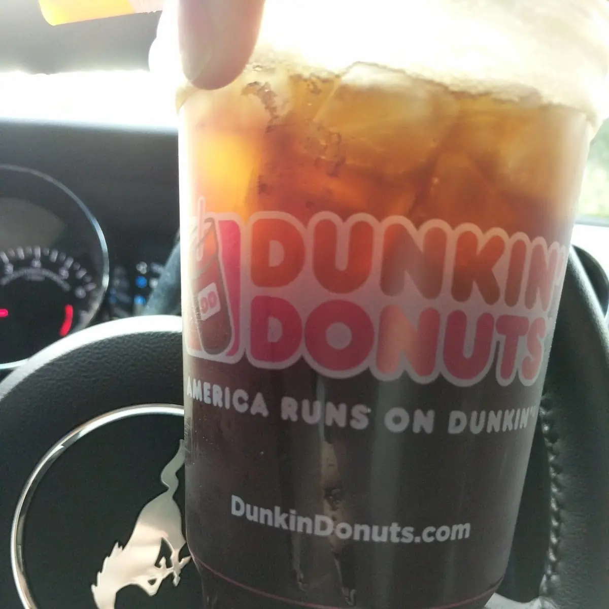 Large Dark Roast Ice Coffee