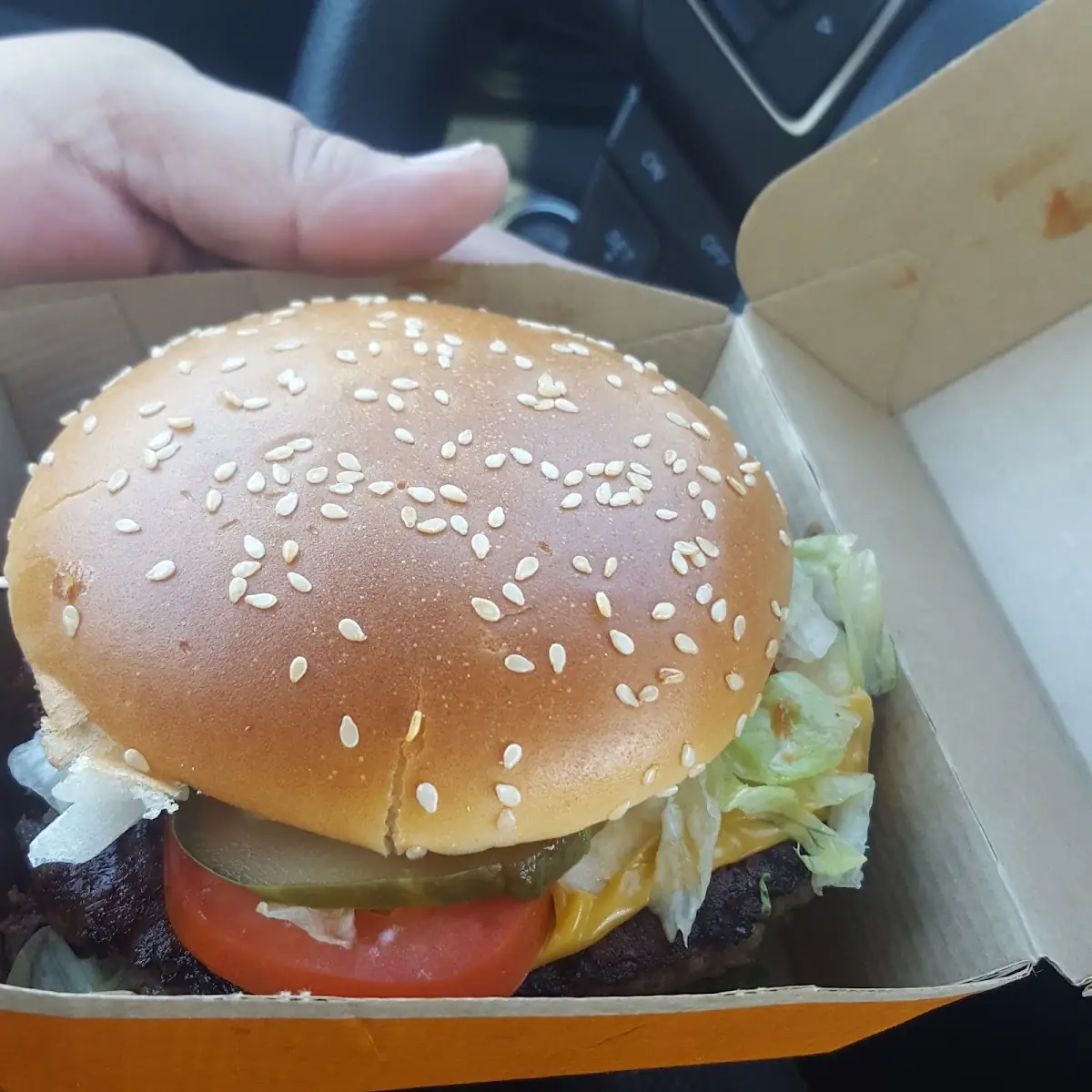 Quarter Pound Deluxe Burger