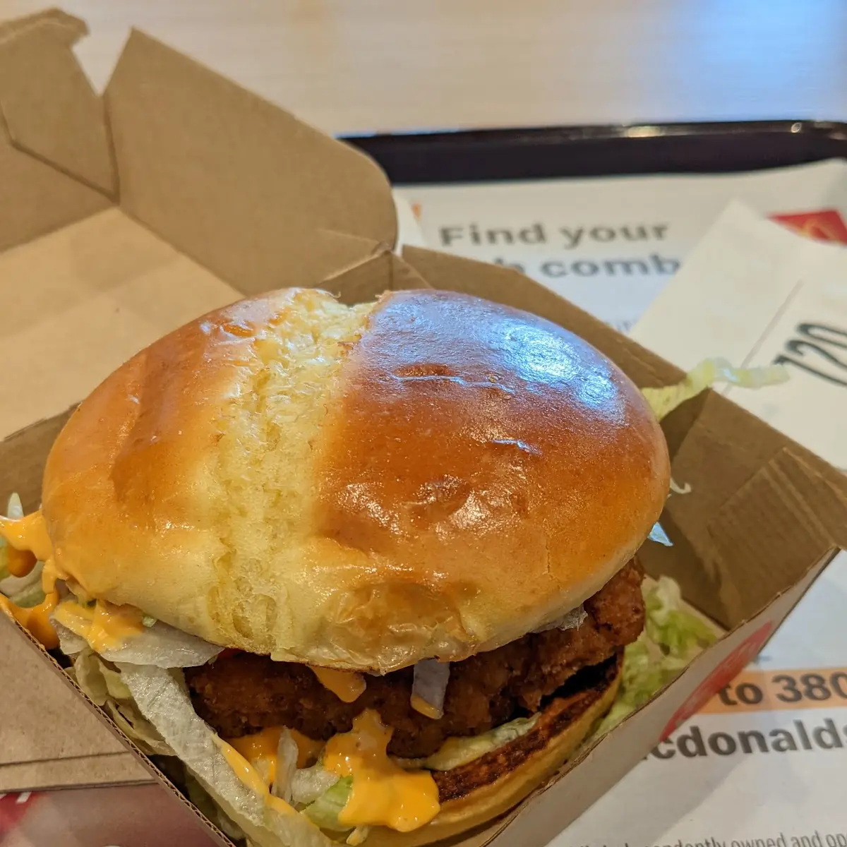 Spicy Deluxe Crispy Chicken Sandwich