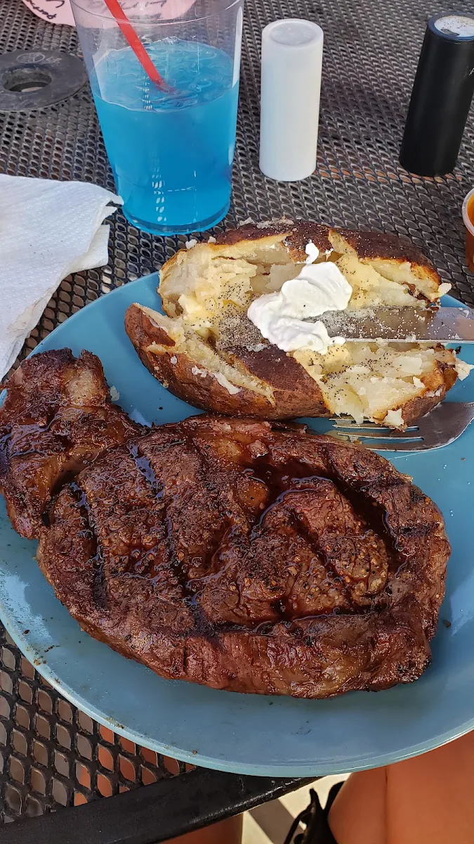 Freash Cut Steak Dinner Every Friday Night and Fish Fry