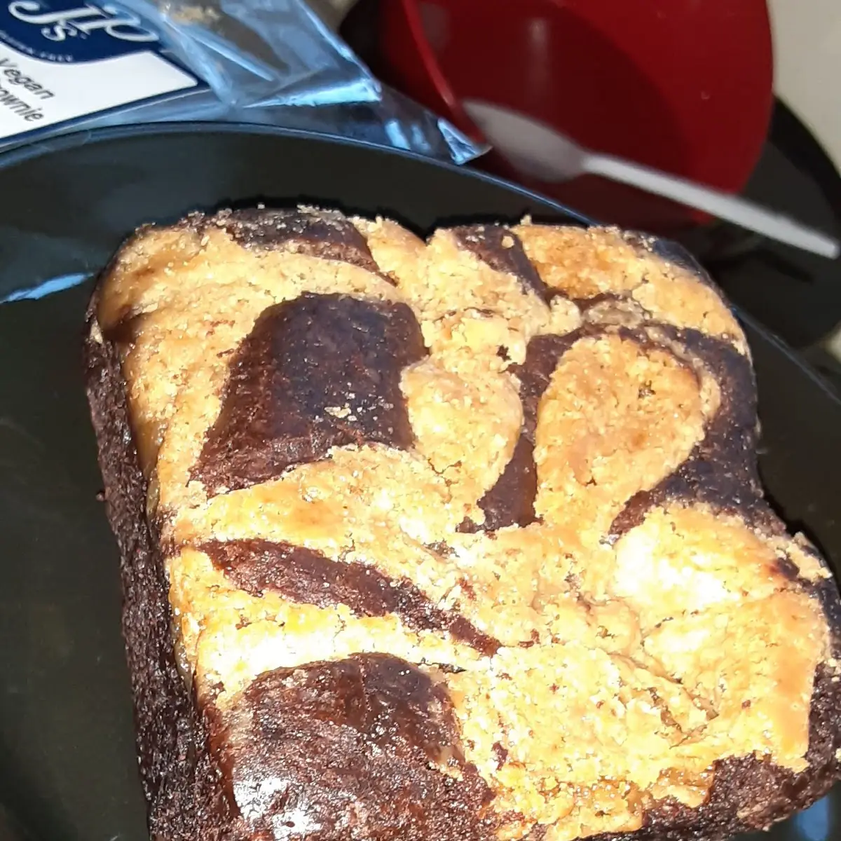 Peanut Butter Swirl Brownies