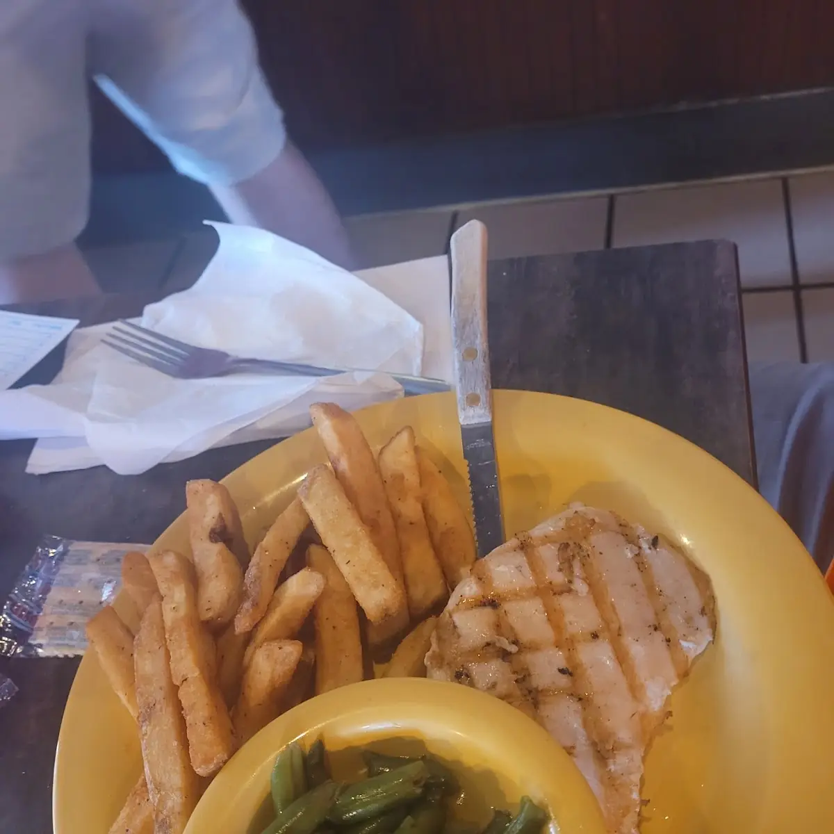 Grilled Chicken Dinner