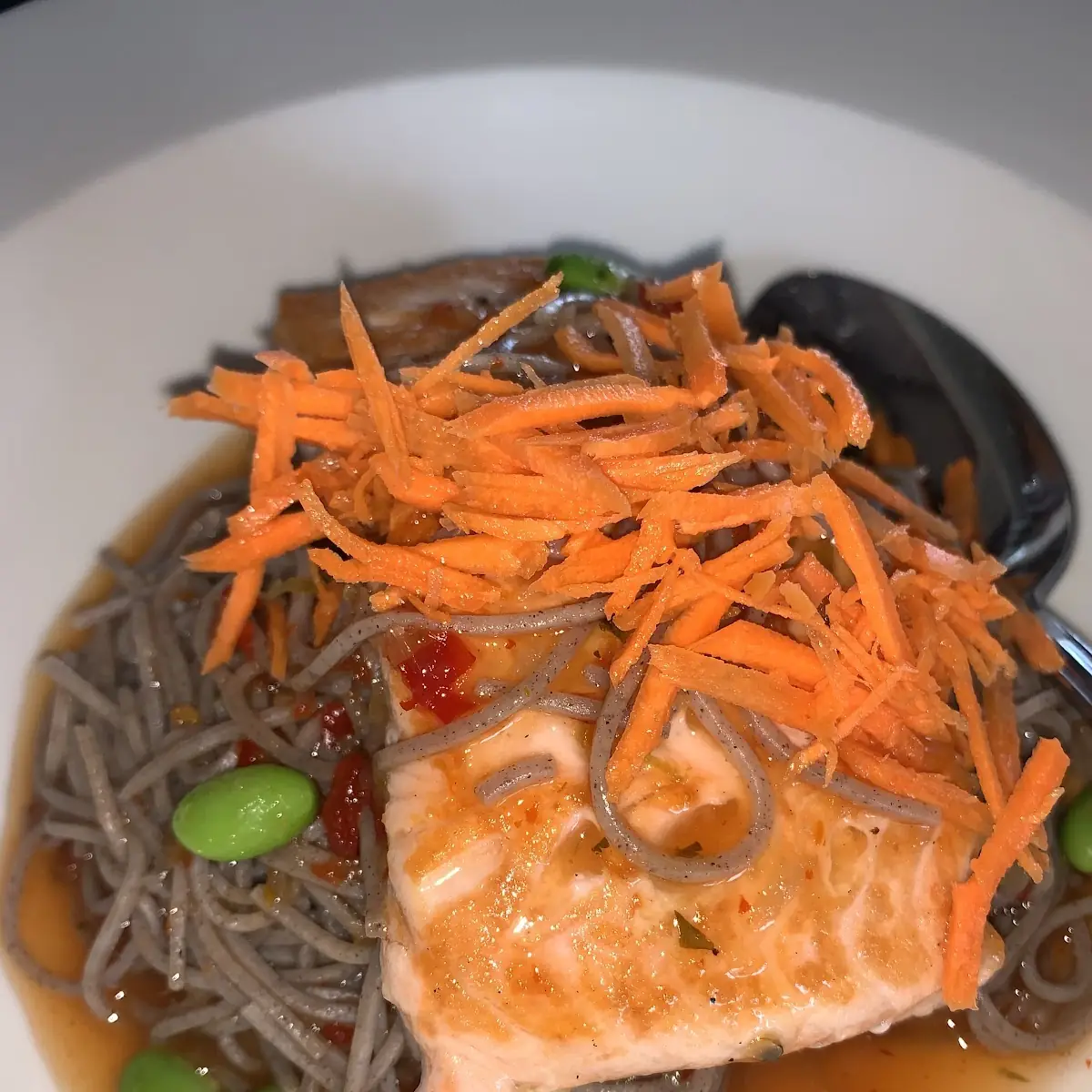 Salmon and Soba Noodles
