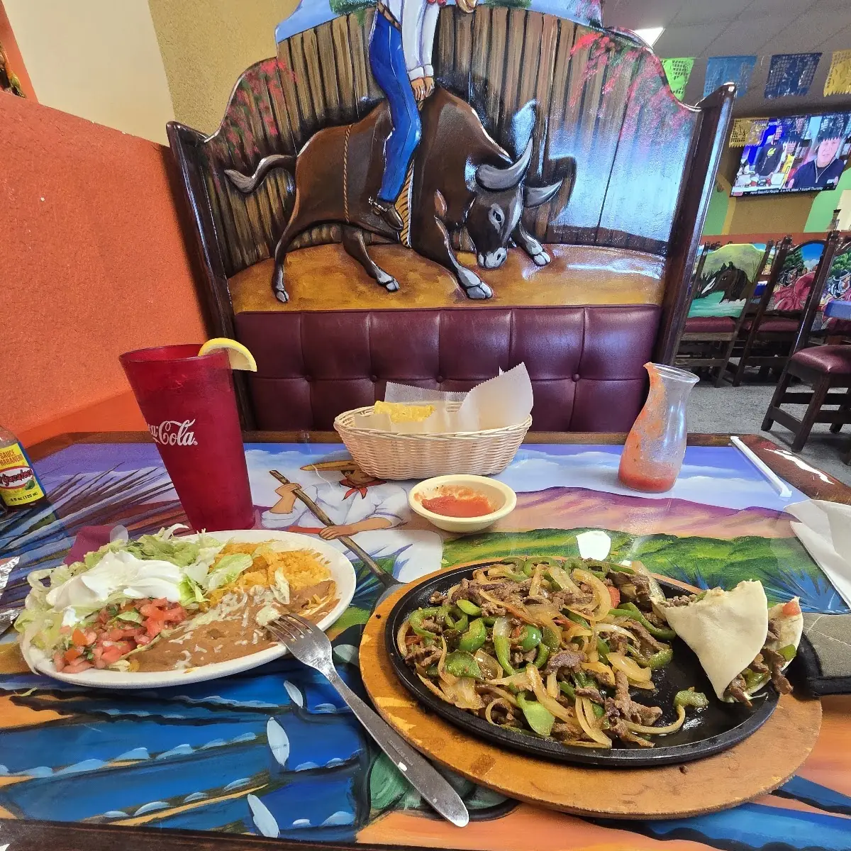Steak Chicken Shrimp Fajitas