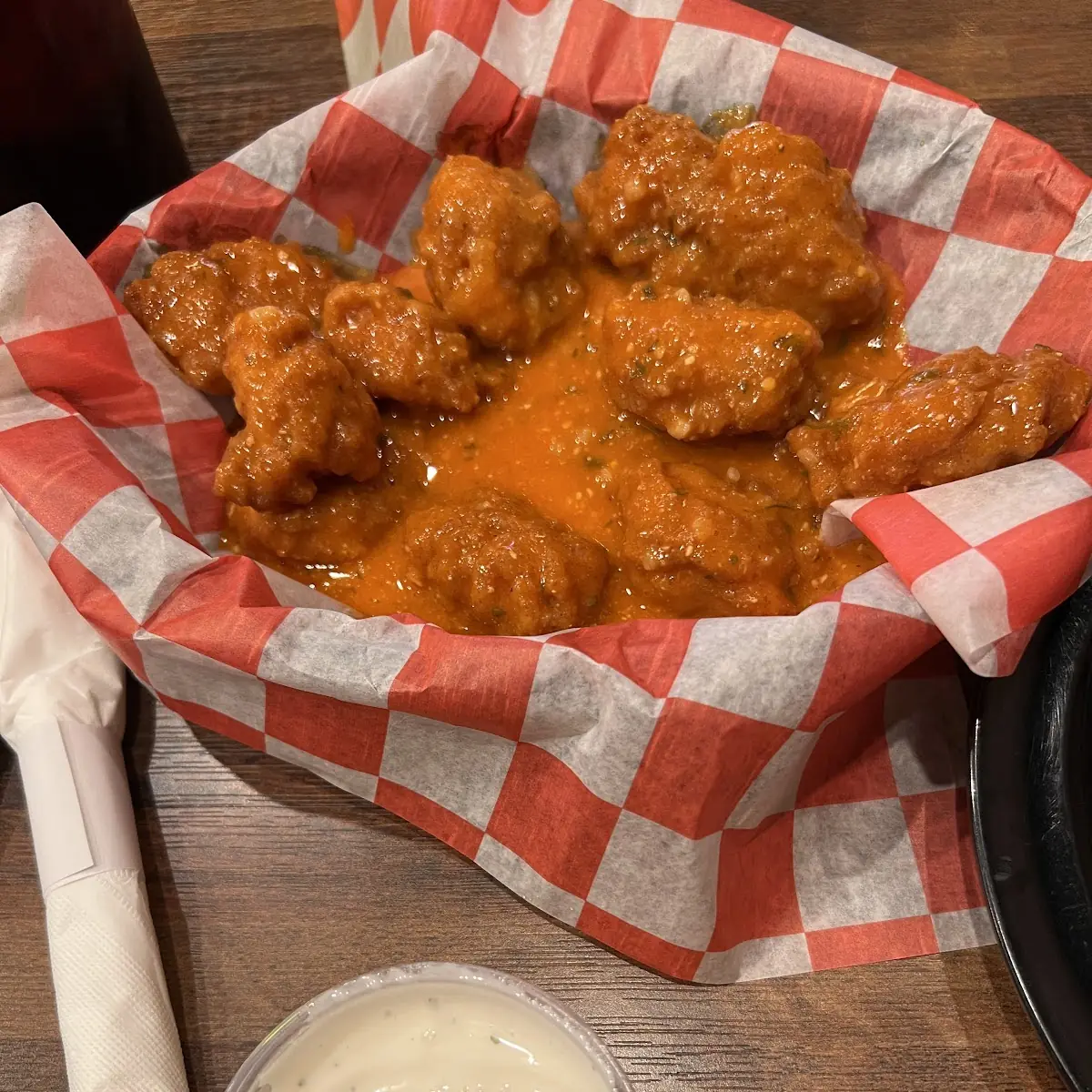 Garlic Parmesan Boneless Wings