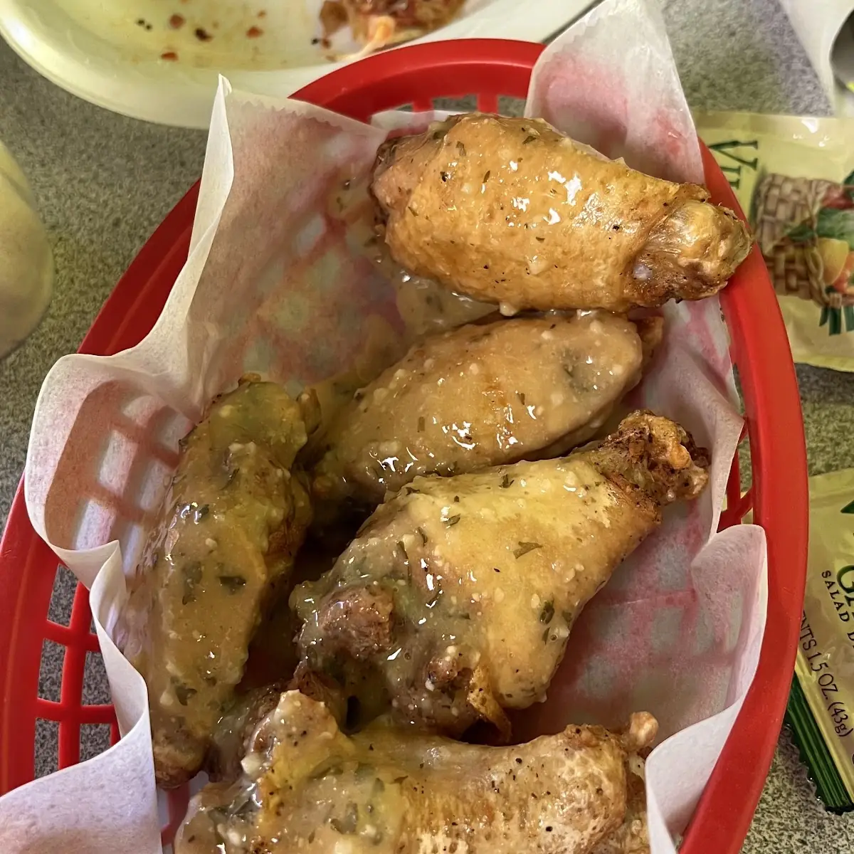 Garlic Parmesan Wings