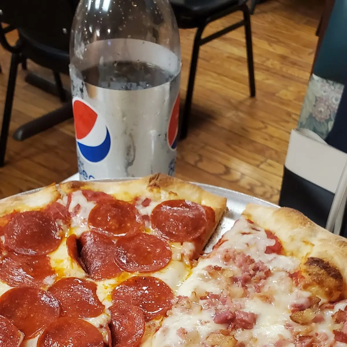 Pepperoni and Sausage Pizza