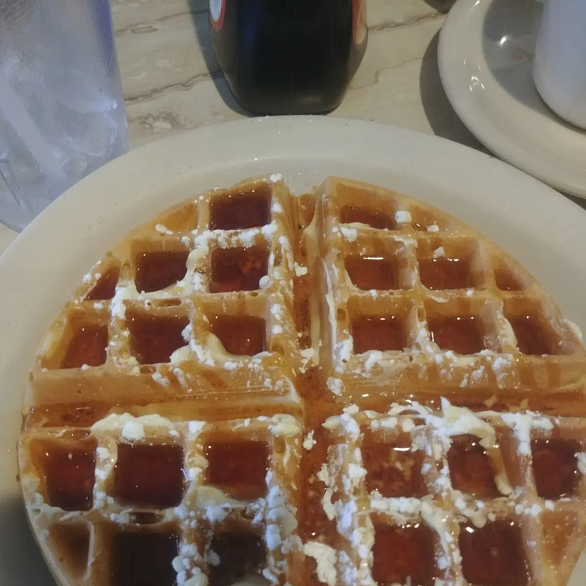 Belgian Waffle Plain