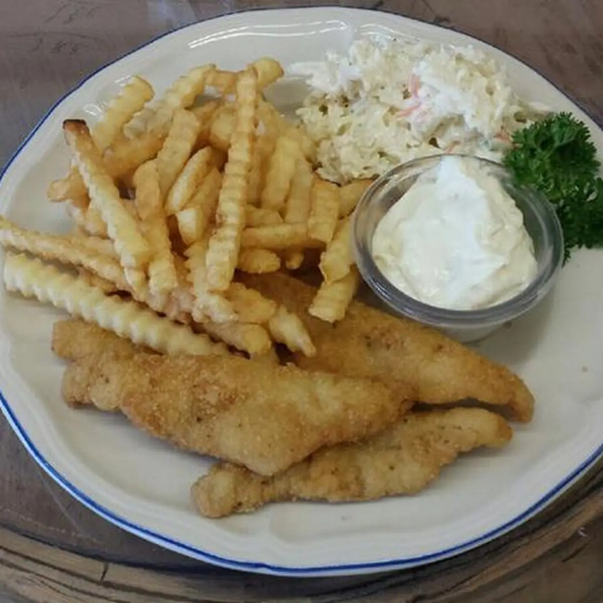 Fish Dinner Beer Battered Cod